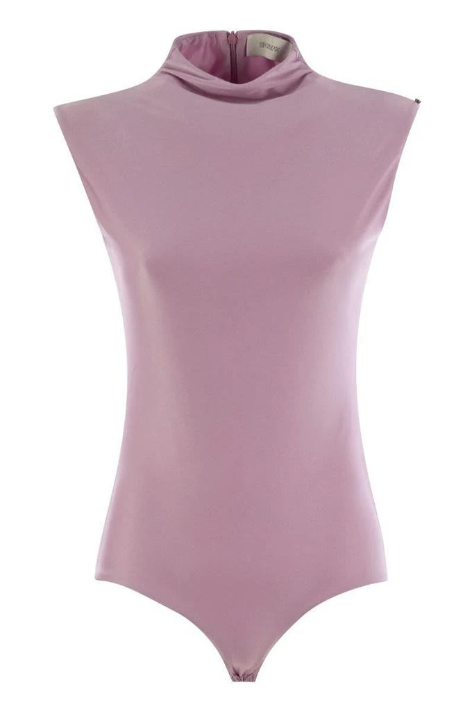 Max Mara Sportmax Cristin - Shiny Lycra Bodysuit 1