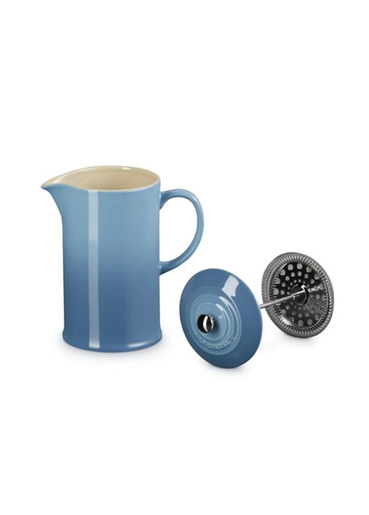 Le Creuset Stoneware cafetiere with metal press 1l 6