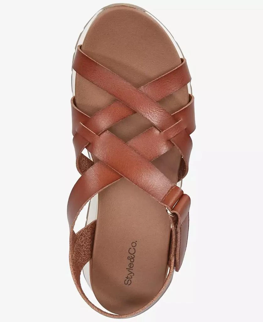 Style & Co Women's Sallyy Platform Wedge Sandals, Exclusively at Macy's 14