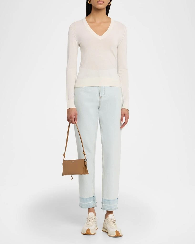 Loewe Joya Nappa Leather Crossbody Pouch Bag 6