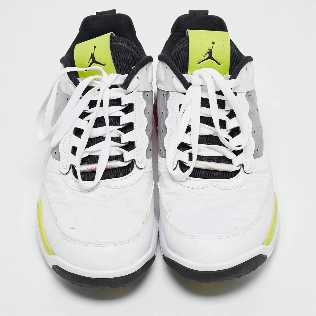 Jordan Air Jordans White Leather Jordan Air Max 200 Vibrant Sneakers Size 46 3