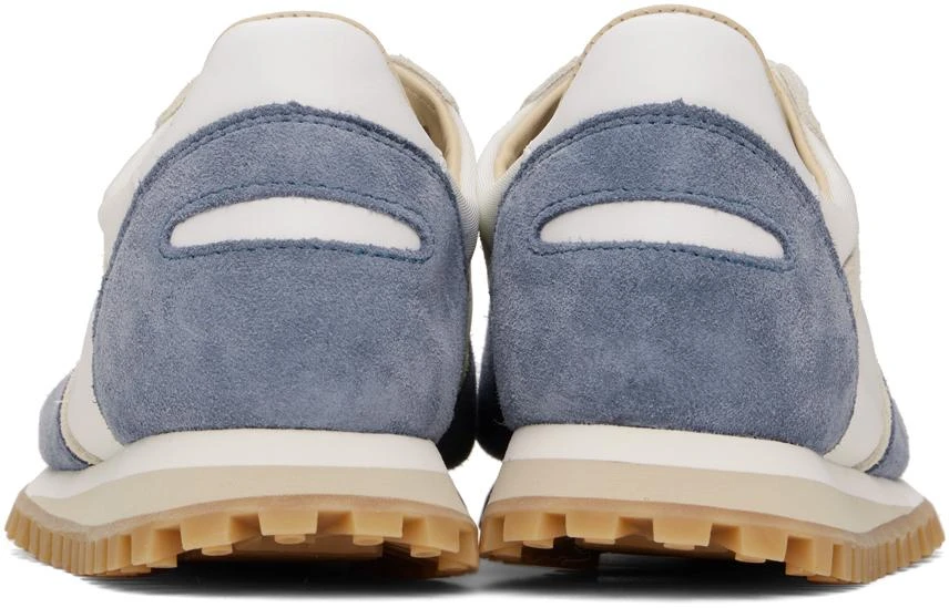 Spalwart White & Blue Marathon Trail Low Sneakers 2