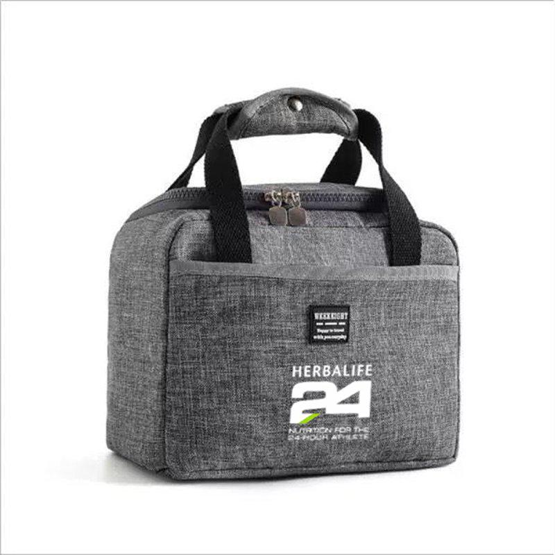 SheShow Portable Insulation Herbalife Lunch Bag Thicken Thermal Insulated Cation Picnic Food Cooler Box Tote Storage Ice Bags Unisex