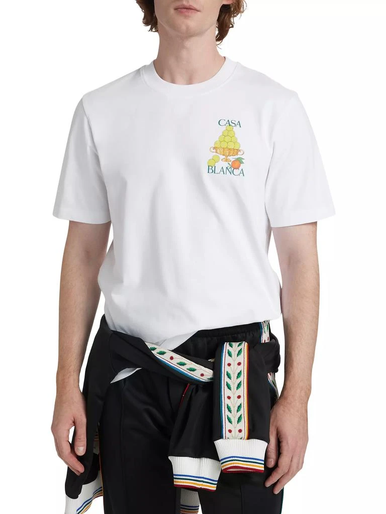 Casablanca L'Artiste Printed Crewneck T-Shirt 3