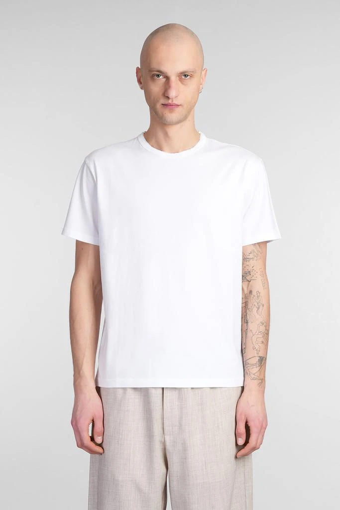 MAURO GRIFONI T-shirt In White Cotton 1