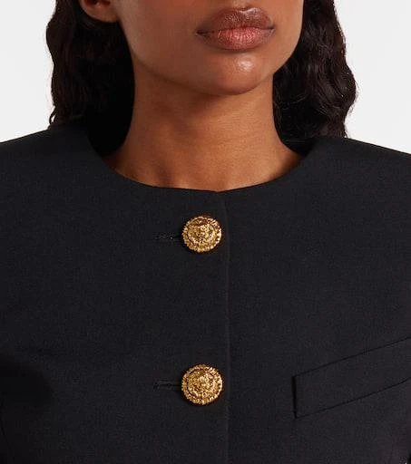 Balmain Virgin wool blazer 4