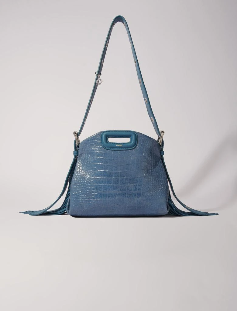 Maje Maje Woman's polyester Leather: Mock croc Miss M mini bag for Fall/Winter 1