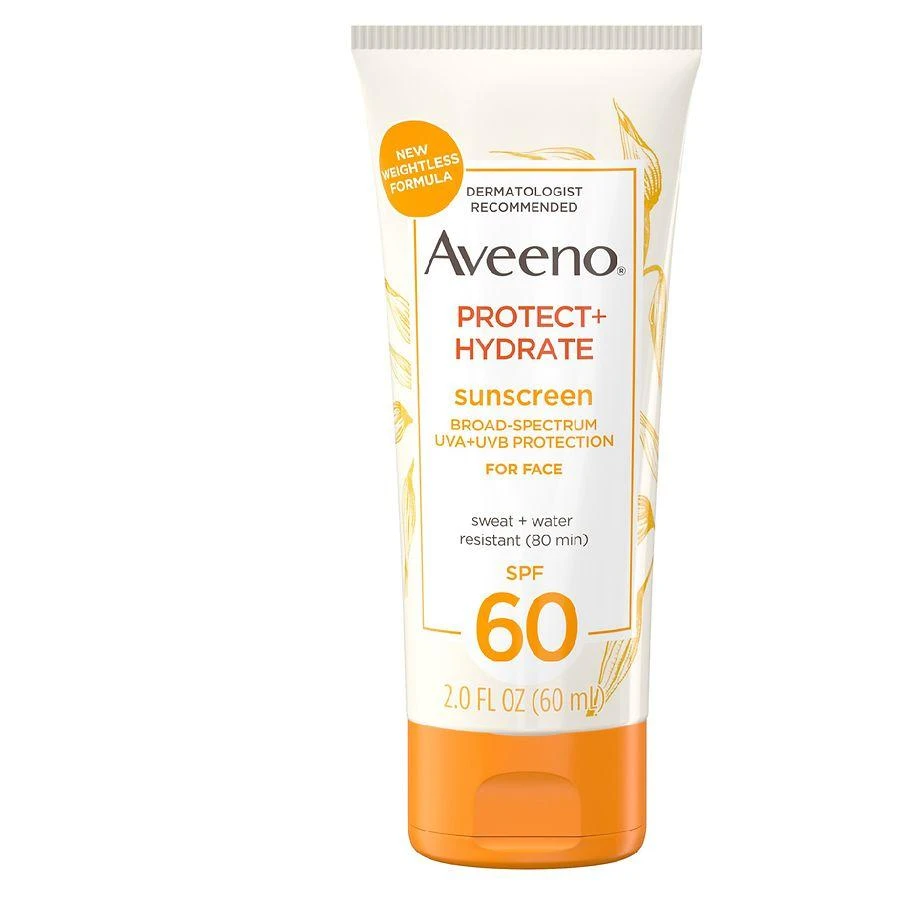 Aveeno Protect + Hydrate Face Sunscreen Lotion With SPF 60 5