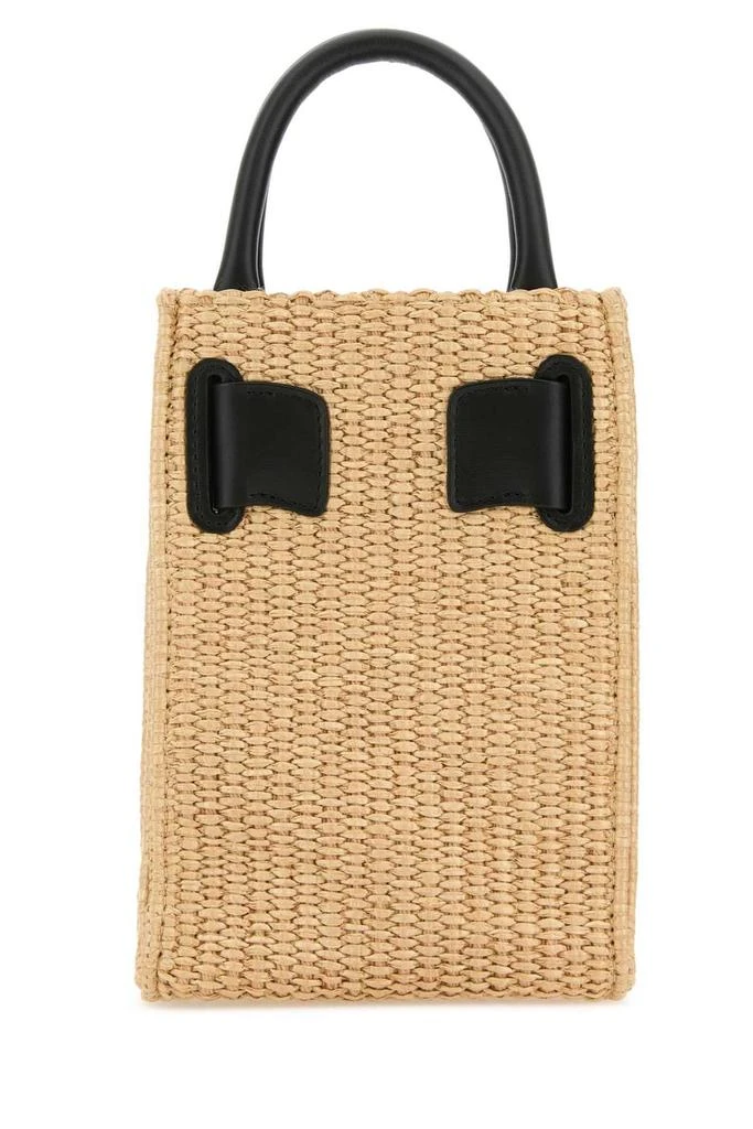 Boyy Boyy Buckle-Detailed Woven Tote Bag 2