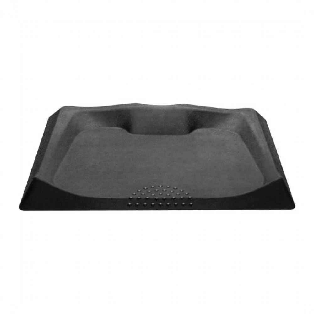 Hivvago Portable Anti-Fatigue Standing Mat with Massage Point and Diverse Terrain for Office and Home-Black 3