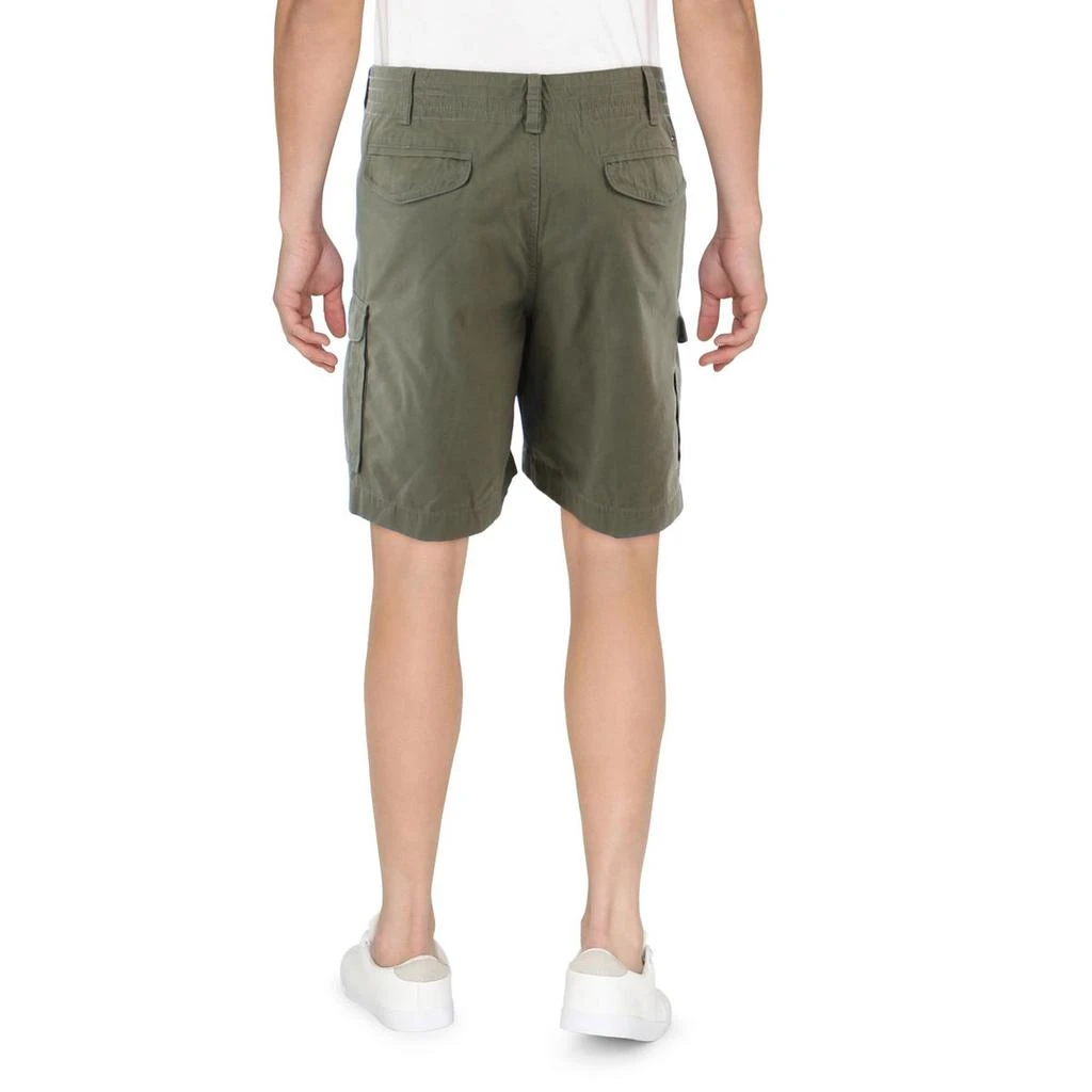 Tommy Hilfiger Big & Tall Mens Cotton Flat Front Cargo Shorts 2