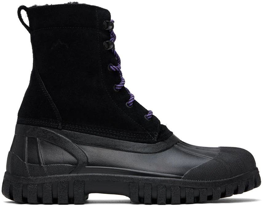 Diemme Black Anatra Shearling Boots 1