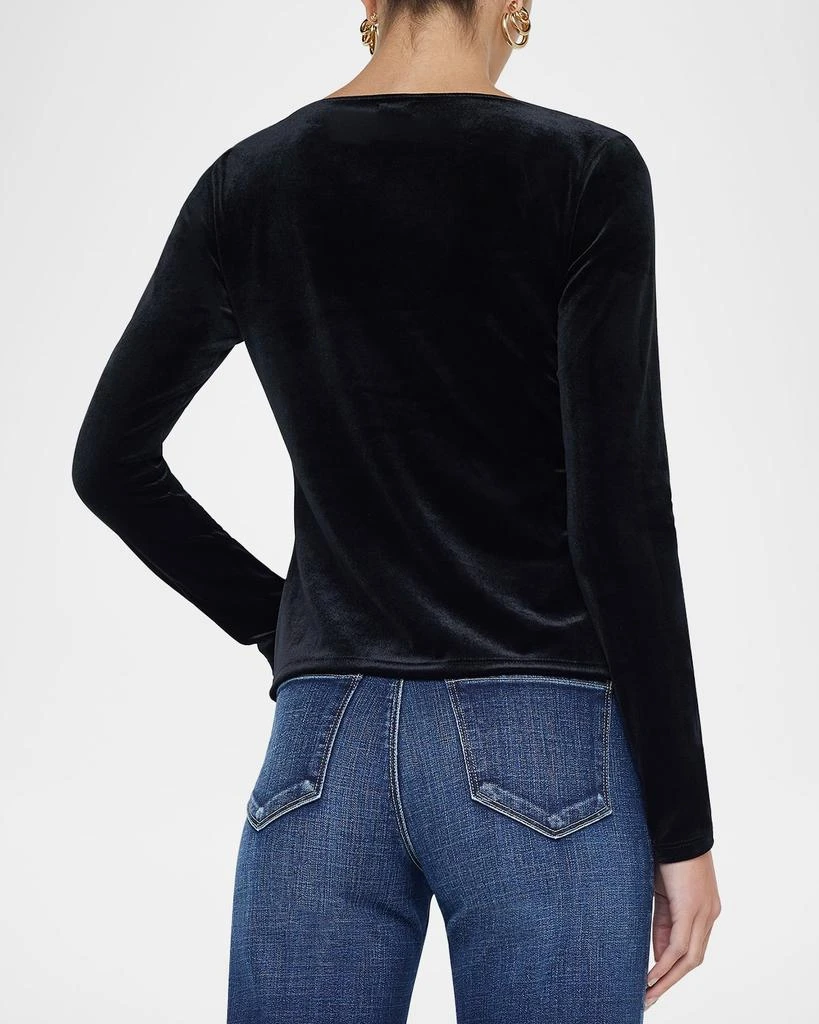 L'Agence Jelena Long-Sleeve Top 2