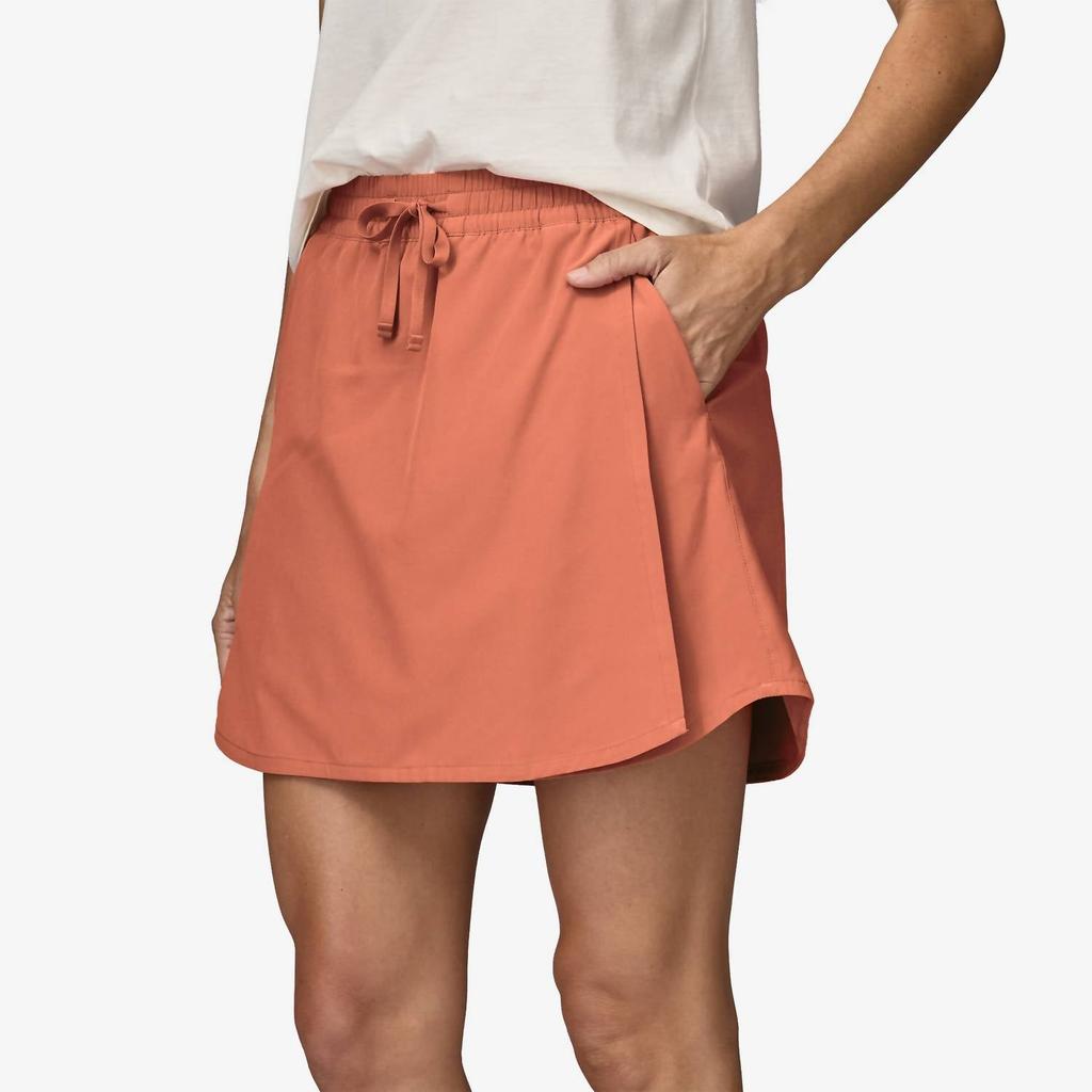 Patagonia Women's Fleetwith Skort In Sienna Clay
