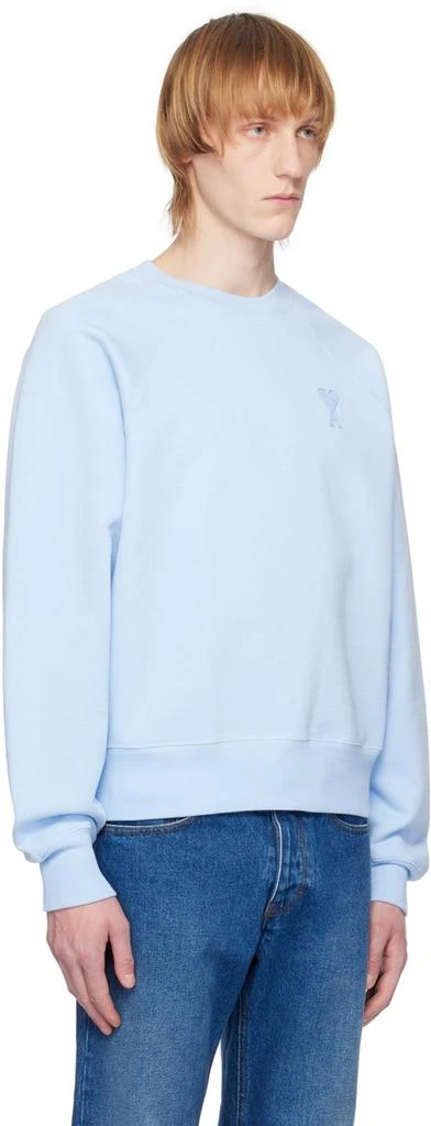 AMI Paris Blue Ami de Cœur Sweatshirt 2