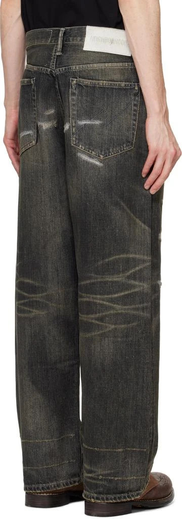 NEIGHBORHOOD Black Savage Denim DP Wide Jeans 3