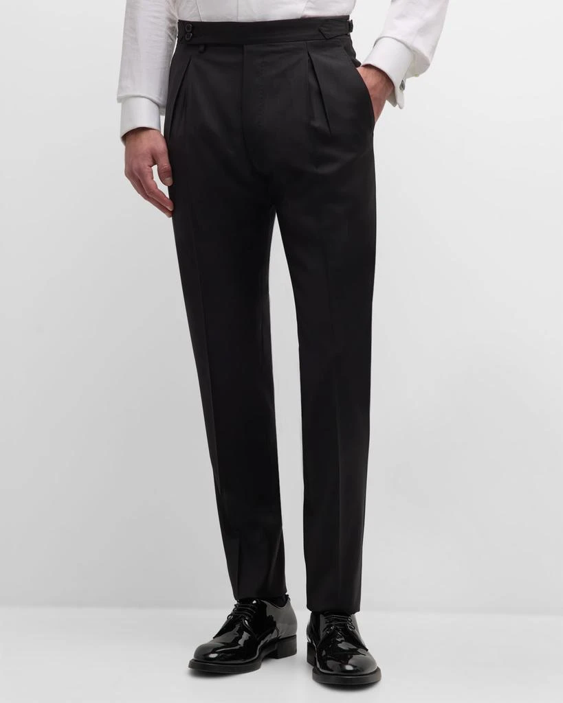 Zanella Men's Nico Pleated Formal Trousers 4
