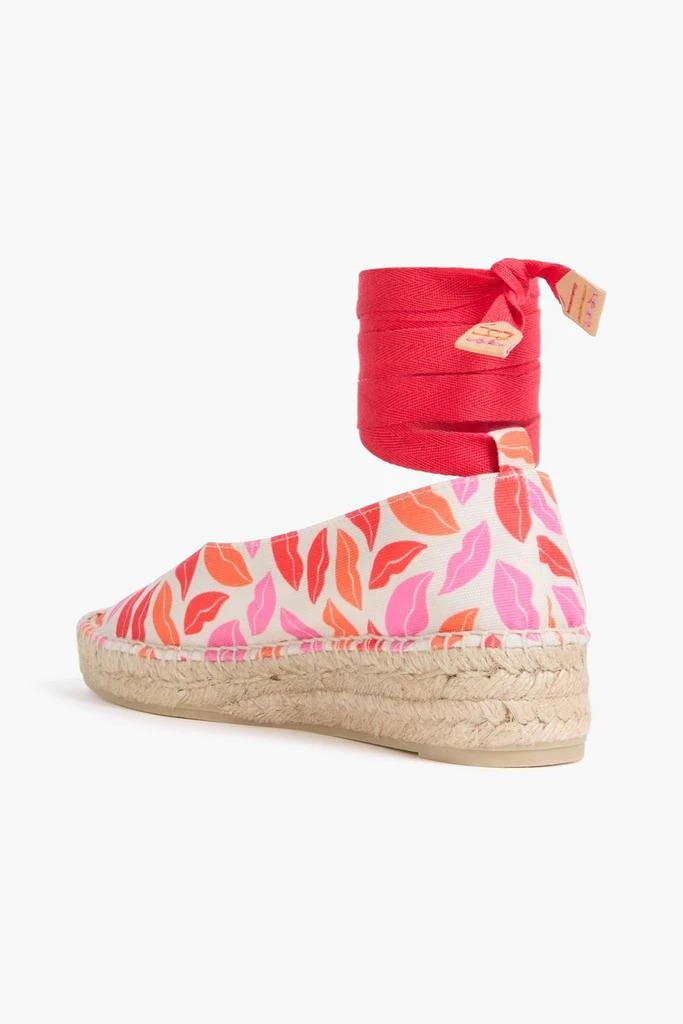 Diane von Furstenberg Printed canvas espadrilles 3