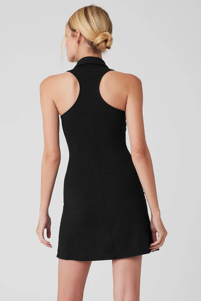 Alo Charmed Tennis Dress - Black 3