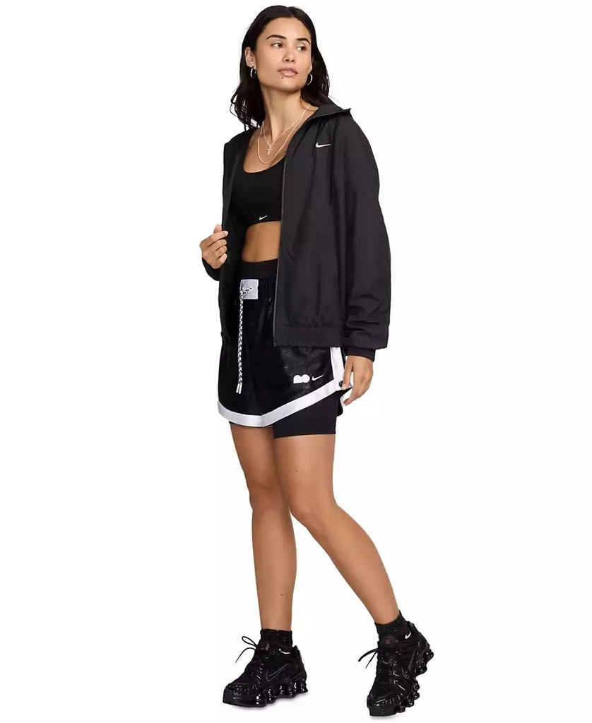 NIKE Women's Sportswear Classic Zip-Front Hooded Jacket 7