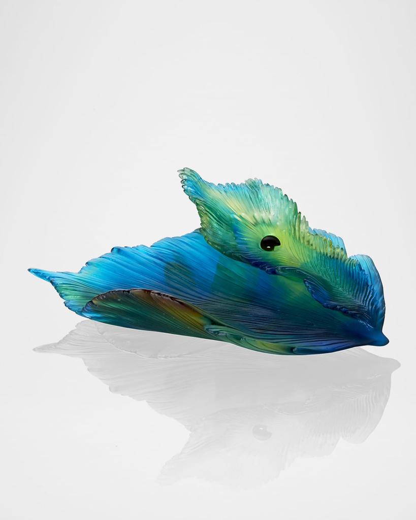 Daum Fleur de Paon Bowl