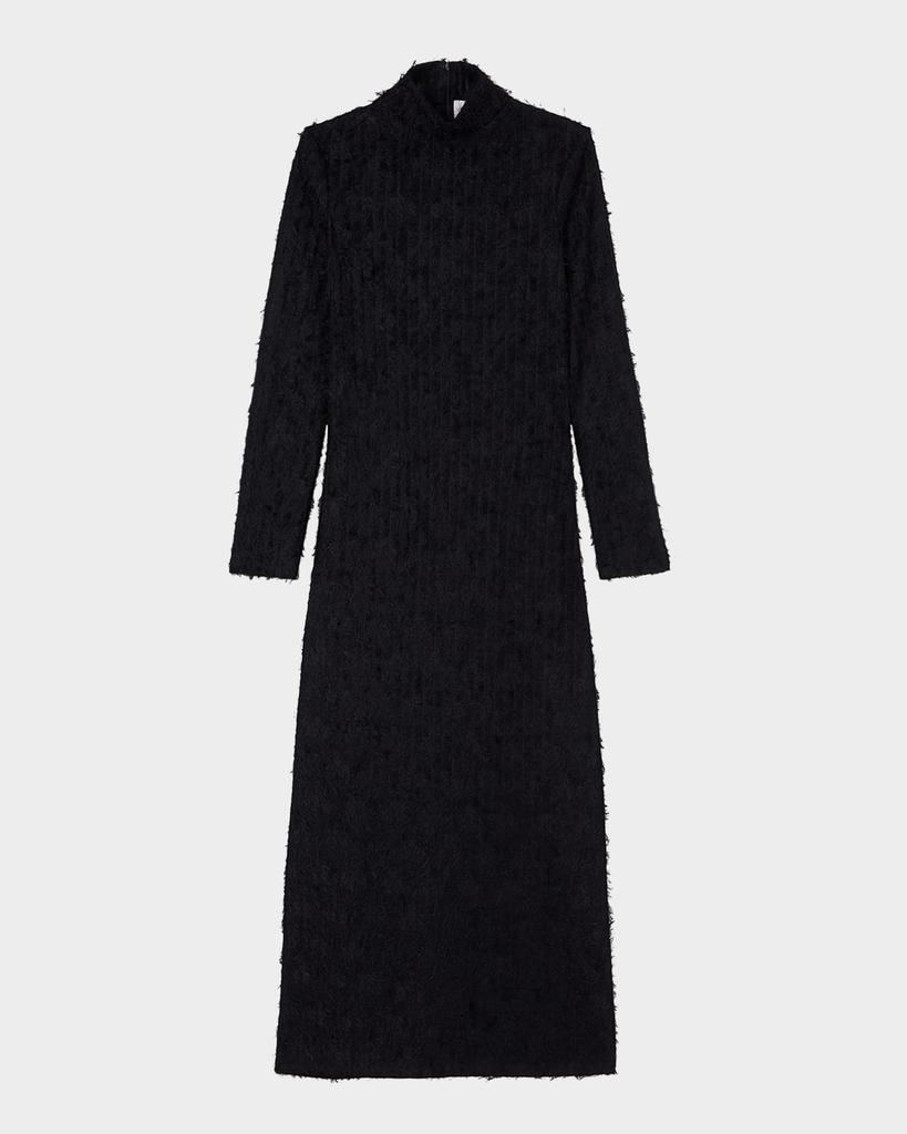 Rohe Texture Lace Turtleneck Maxi Dress