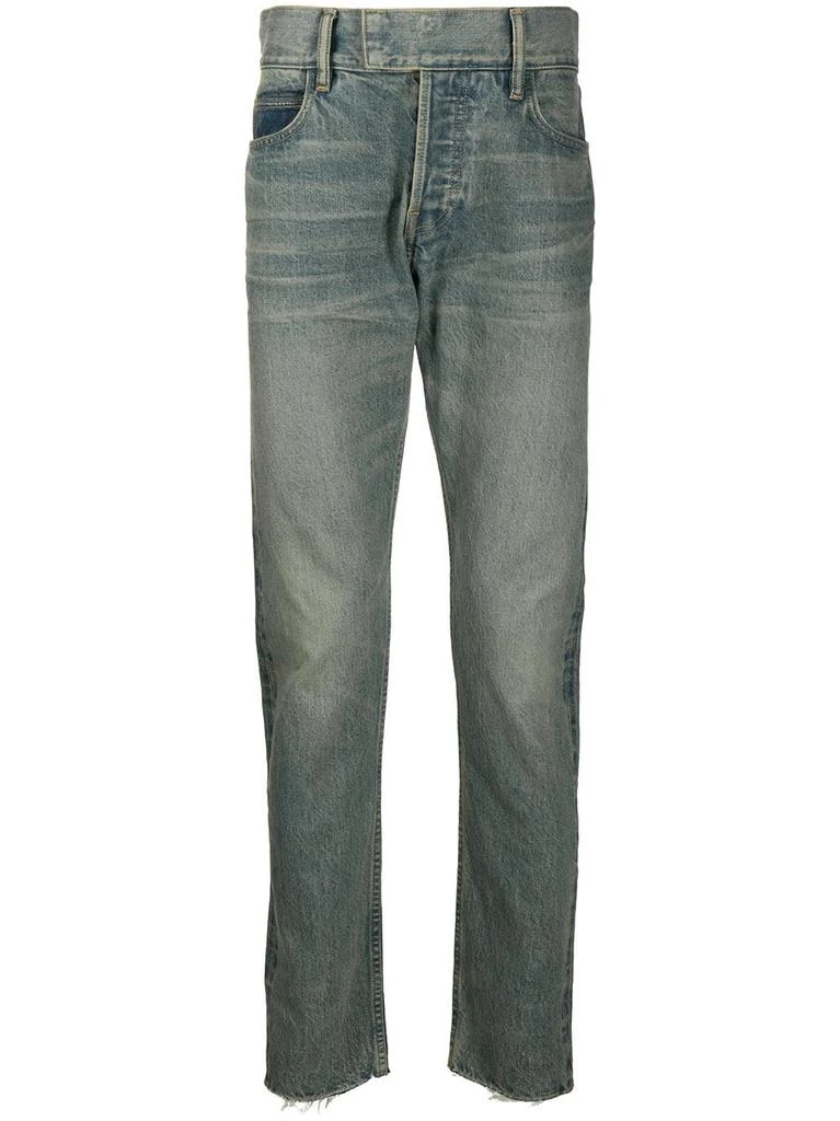 Fear of god x Ermenegildo Zegna washed jeans - men 1