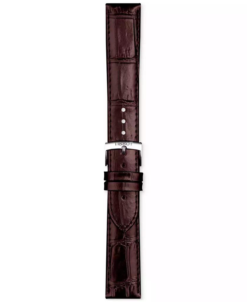 Tissot Official Interchangeable Brown Leather Watch Strap