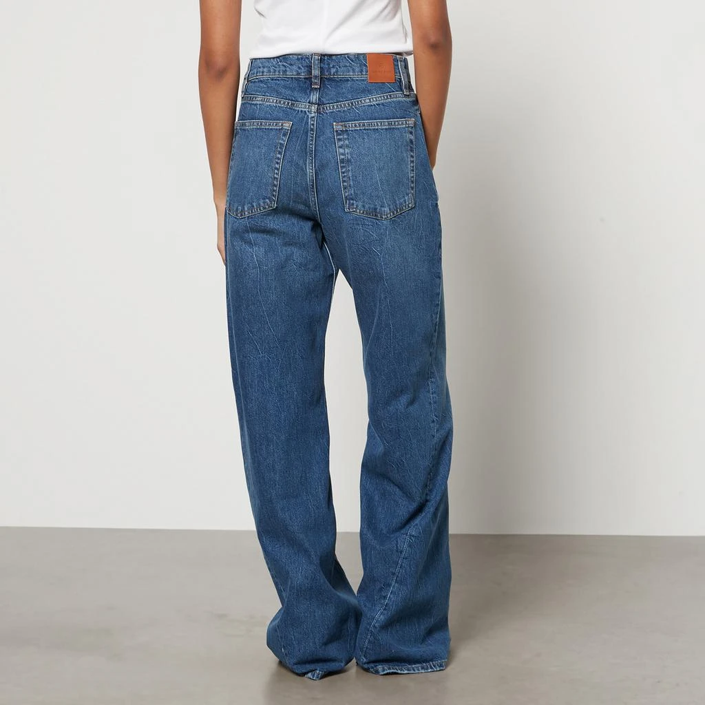 ANINE BING Briley Denim Wide-Leg Jeans 2