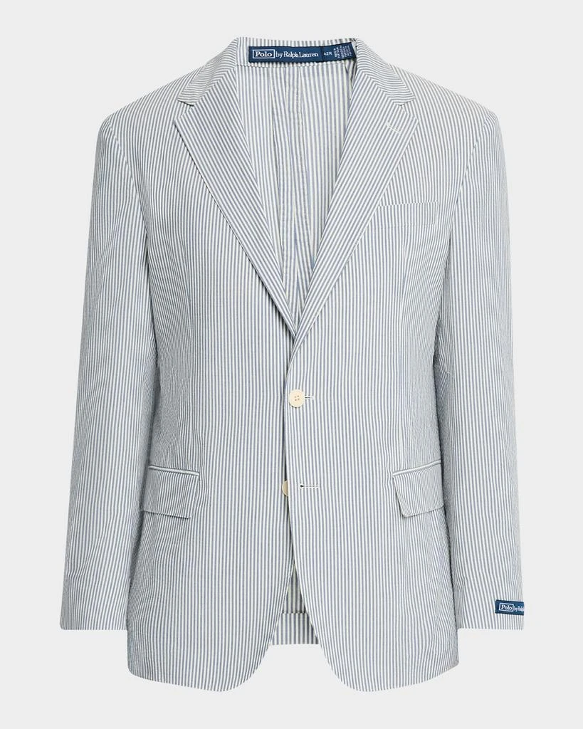 Ralph Lauren Men's Polo Soft Tailored Seersucker Sport Coat 1