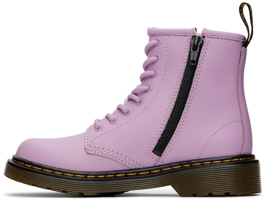 Dr. Martens Kids Purple 1460 Romario Big Kids Boots 3