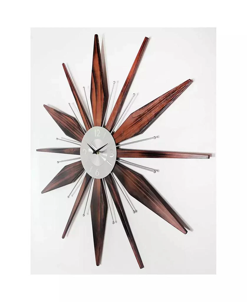 Infinity Instruments Starburst Wall Clock 4
