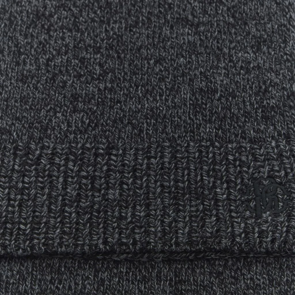 Roberto Cavalli Roberto Cavalli Logo Embroidered Ribbed Scarf 2