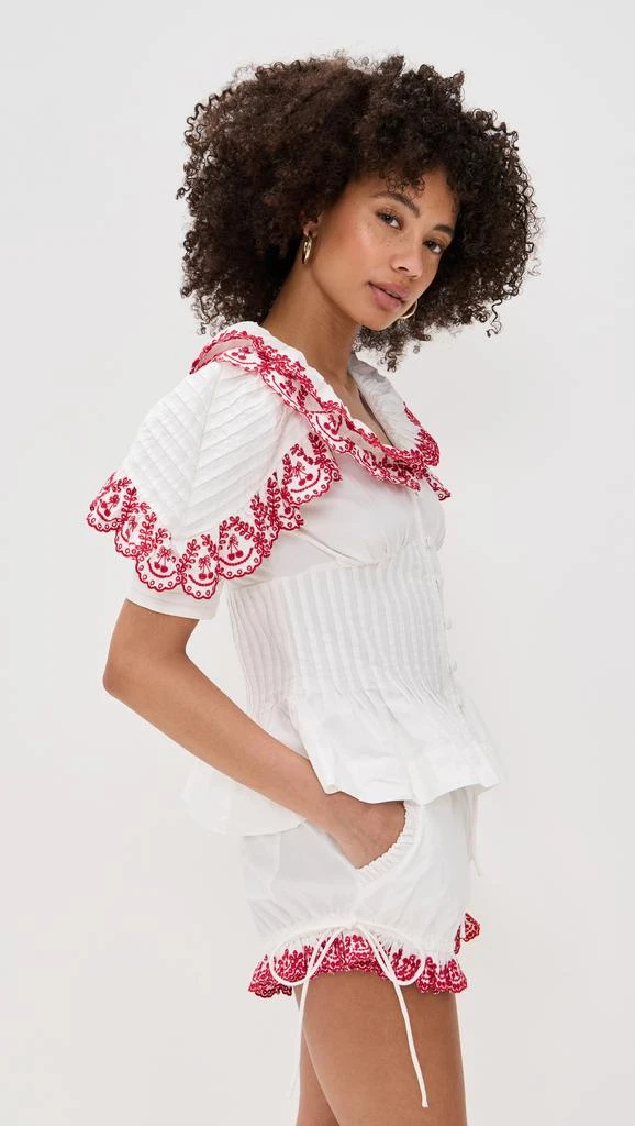 Damson Madder Cherries Caroline Blouse 3