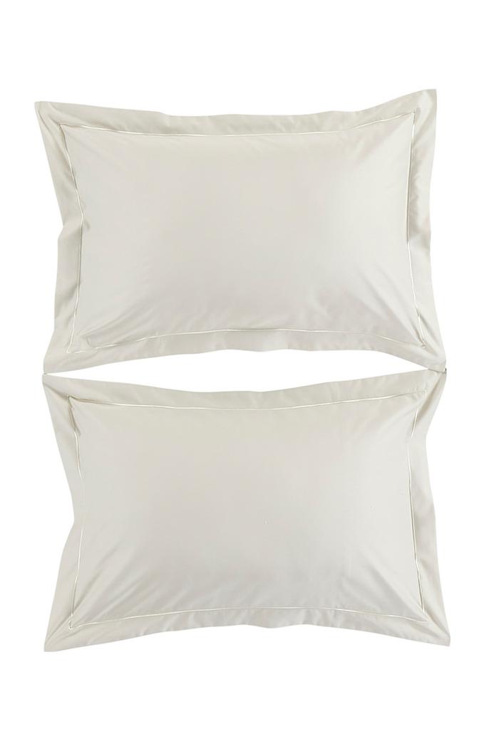 Christy Premium cotton sateen 500tc oxford pillowcase pair