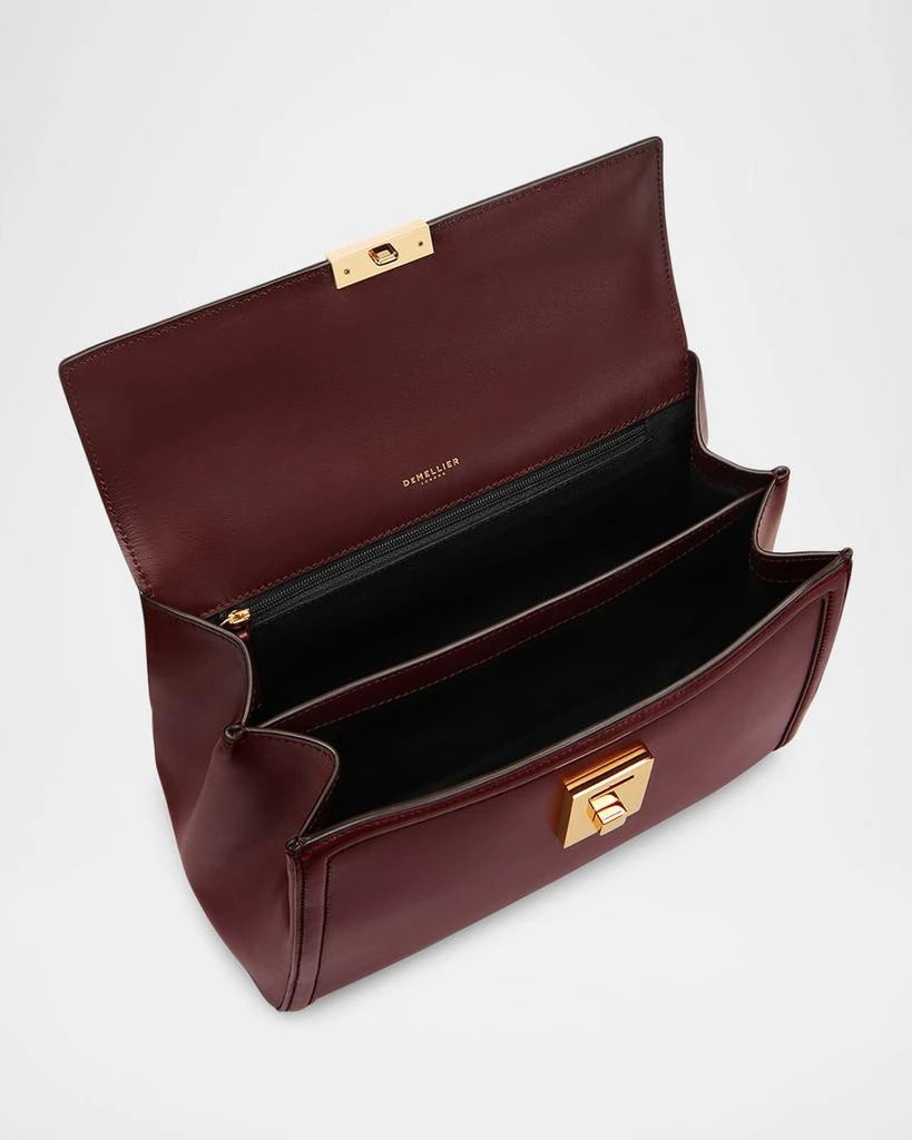 Demellier The Paris Midi Leather Top-Handle Bag 4