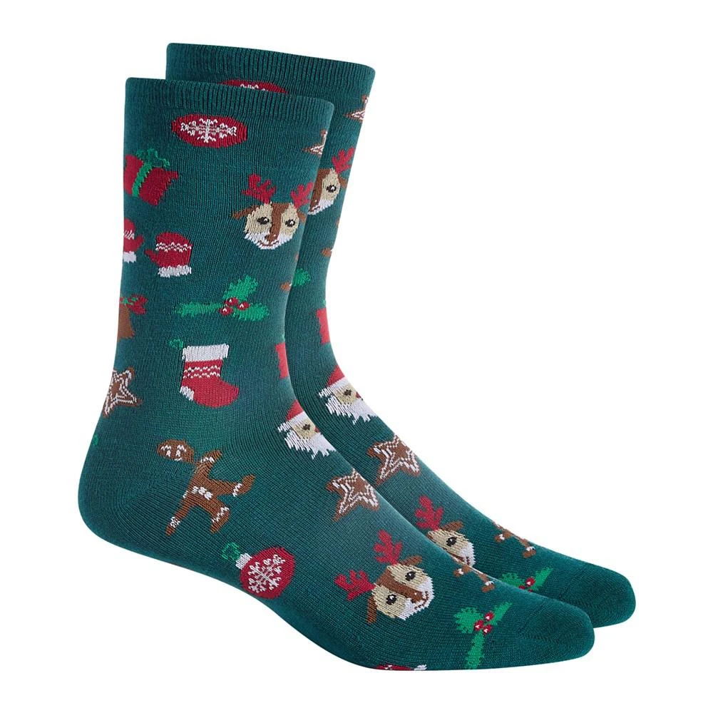 Charter Club Holiday Crew Socks, Created for Macy's 1