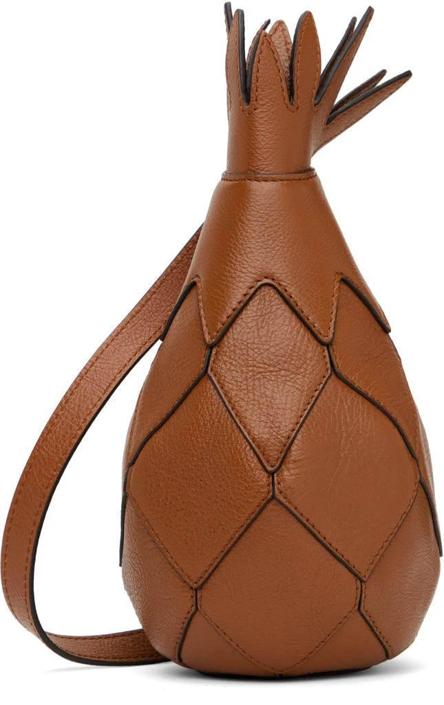 Chloé Brown Pineapple Shoulder Bag 3