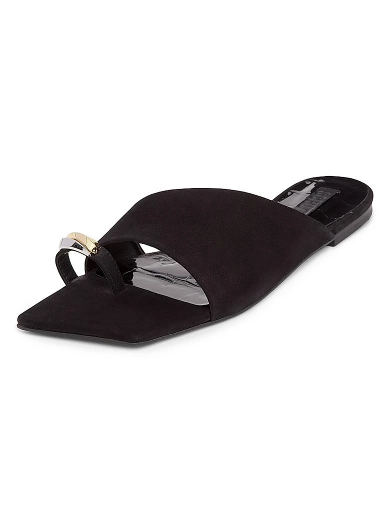 Schutz Jodie Nubuck Leather Flats 2