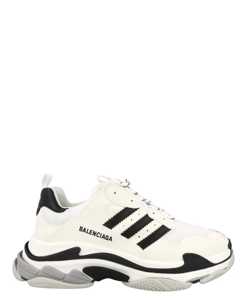 adidas gazelle silver green womens Balenciaga X ADIDAS Calfskin Fabric Mesh Womens Triple S High Top Sneakers  39 White Blue 1668365 – FASHIONPHILE main image 1