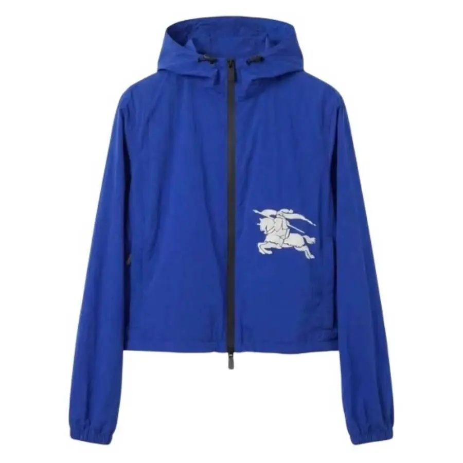 Burberry EKD Logo Hooded Nylon Jacket