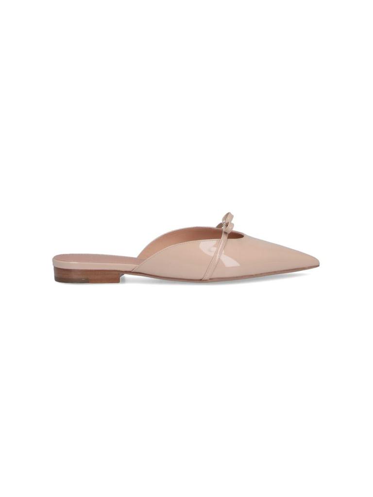 FERRAGAMO Giulye patent leather mule フェラガモ Salvatore Ferragamo Giulye Patent Leather Mule - Slippers