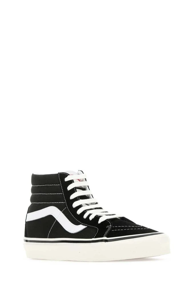 Vans BLACK CANVAS SK8-HI SNEAKERS 2