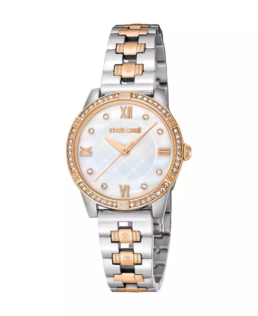 Roberto Cavalli Women's Quartz Two-tone Stainless Steel Watch