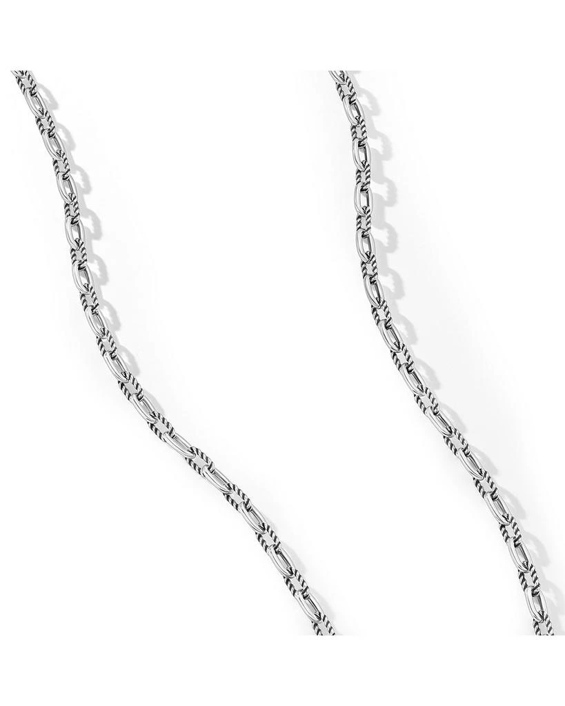 David Yurman Men's Sterling Silver DY Madison® Chain Necklace, 24" 3