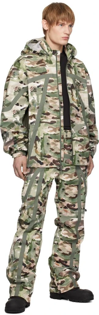 RCOS Khaki Taped Seam Shell Jacket 5