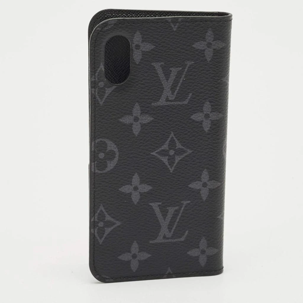 Louis Vuitton Louis Vuitton Monogram Eclipse Canvas iPhone X Folio Case 3