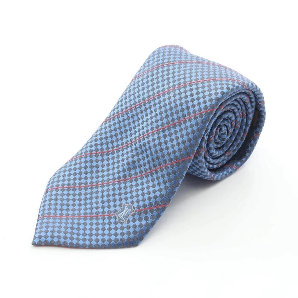 Louis Vuitton blue Color Silk Cravat (Pre-Owned)