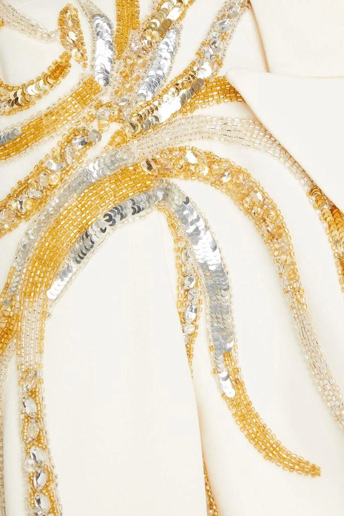 Zuhair Murad Embellished crepe blazer 4