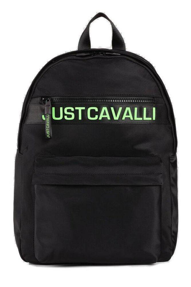 Roberto Cavalli Roberto Cavalli X Just Cavalli Logo Printed Backpack